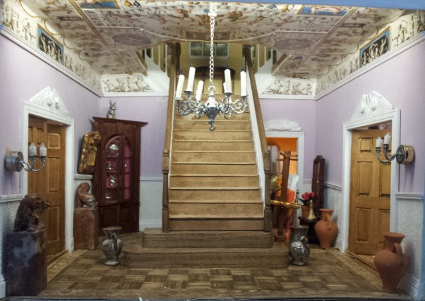 Dollhouse escapes Step by step grand entrance hall